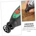 TOVINANNA 4 Pcs Electric Grinding Chuck Grinder Fan Electric Dust Blower Hand Blower Nut Grinder Black Plastic 3x3cmx2pcs Blackx2pcs - Buy Online on GoSupps.com
