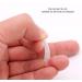 Non Slip Silicone Tip Reusable Tweezers for Eyelash Grafting - Buy Online on GoSupps.com