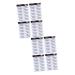Beavorty 8 Pcs Eyebrow Stickers Black Stickers 4d Eyebrow Tattoos Water Transfer Eyebrow Sticker Tool Shaping