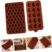 Cabilock 2pcs Chocolate Mold Mini Silicone Sphere Chocolate Candy Making Molds Silicone Molds for Baking Silicone Ice Cube Trays Non-Stick Chocolate Baking Mold Jelly 3D Chocolate Candies 18.5X11CM Light Brown 1 - Buy Online on GoSupps.com
