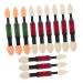 Balacoo 10pcs Eye Shadow Applicator Women Makeup Brush Eye Shadow Brush Eye Shadow Stick Double Head Miss