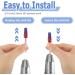 Mesee 2 Pieces Tapered Nail Drill Bit Set 3/32 Inch Shank Tungsten Steel Tapered Shape Nail Drill Bits Burrs Nails File Manicure Pedicure Tool Accessory for Gel Nail Cuticle Dead Skin Remover - Buy Online on GoSupps.com