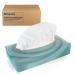 4 000 cosmetic towels in the box I 40 boxes 100 disposable towels I TashtuchBox Large pack I 2-layer high white 1 piece (4000 pack) cosmetic towels