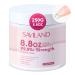 Saviland Clear Acrylic Powder - 250g/8.8oz Large Nail Acrylic Powder for Nail Extension Acrylic Nail Powder Professional Acrylic Nail Supplies 3D Nail Art Acrylic Polymer Powder for Home Salon