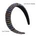 Scicent Rhinestone Headband - Crystal Wide Hair Bands for Women & Girls | Diamond Decorated Party & Wedding Headdress - Buy Online on GoSupps.com