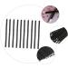 SOESFOUFU 100pcs Disposable Eyeliner Makeup Brush Applicator Eyeliner Brush Head Black Artificial Fiber - Buy Online on GoSupps.com
