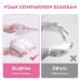 Buqikma Lash Shampoo for Eyelash Extensions - Gentle Foaming Cleanser Kit (60ml) with Brush for Salon & Home Care - Pink - Buy Online on GoSupps.com