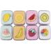Buy Infeksiya Contact Lens Container - Fruit Pattern Cosmetic Case for Travel - Kiwi White - Perfect Contact Lens Housing Set - Buy Online on GoSupps.com
