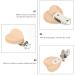 Garneck 6Pcs Natural Wood Beech Suspender Pacifier Clips for DIY Pacifier Chains - Mixed Animal Shapes - Buy Online on GoSupps.com