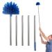 Spider Web Duster - Sturdy Extendable Spider Web Brush with Long Spider Web Remover for Cleaning Ceiling Fan Outdoor & Indoor Use Lvtfco