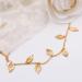 Jovono Gold Leaf Head Chain with Tassel - Boho Hair Accessories for Women and Girls - Buy Online on GoSupps.com