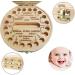 HIQE-FL Wooden Tooth Box for Milk Teeth | Durable & Eco-Friendly Keepsake | Perfect Milk Tooth Storage - Buy Online on GoSupps.com