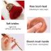 JERCLITY Rose Makeup Brushes Set - 2 Large Kabuki Face & Blush Brushes for Powder & Nail Art - Gold Brown/Gold Red - Buy Online on GoSupps.com