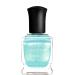 Deborah Lippmann Gel Lab Pro Nail Polish | Treatment Enriched for Health, Wear, and Shine | No Animal Testing, 10 Free, Vegan | Blue and Green Colors Galaxy Far Far Away - full coverage turquoise with silver shimmer