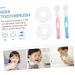 Frcolor Silicone Toothbrush for Babies | Gentle Dental Care Tool for Baby Teeth & Milk Teeth Accessories - Buy Online on GoSupps.com