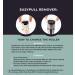 Own Harmony Refill Rollers for CR2100 Electric Callus Remover - 4 Pack Replacement Heads (2 Regular, 2 Extra Coarse) - Buy Online on GoSupps.com