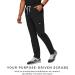 FIGS Cairo Cargo Scrub Pants for Men - Classic Straight Leg Fit - 9 Pockets - 4-Way Stretch - Anti-Wrinkle - Black - Regular Large - Buy Online on GoSupps.com