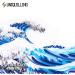 Quilling Kit for Adults - Handmade DIY Craft with Paper Filigree Tools - Great Wave Off Kanagawa Design - Room Wall Art Decor - Beginners Set - Buy Online on GoSupps.com