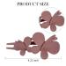 Hapdoo 4Pcs Butterfly Alligator Hair Clips - Medium French Curved Flat Duckbill for Women - Buy Online on GoSupps.com