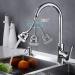 Buy New 360-Degree Swiveling Kitchen Faucet Spray Filter Nozzle - Water-Saving Ventilated Three Modes - International Shipping Available - Buy Online on GoSupps.com