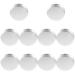 Housoutil Lot de 10 Godets Ronds Maquillage Vides 20Mm en Aluminium Palette de Fards Paupi res R utilisable L gers et Portables pour Cr ation et Rangement DIY de Cosm tiques