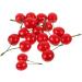 ABOOFAN 40 Pcs Artificial Cherry Fake Cherry Decor Play Kitchen Fruit Toy Imitation Fruit Ornaments Simulated Fruit Photo Props Toys Fruit Model Plastic Child Red Cherry Cupboard - Buy Online on GoSupps.com