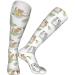Shop Guinea Pig Daisy Compression Socks for Men & Women - 15-20 mmHg Circulation Support for Running & Cycling - Buy Online on GoSupps.com