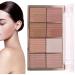 Setting Makeup Powder | Wet Dry Dual Use Face Powder Set | Highlight Makeup Cosmetics for Casual Wedding Ceremony Salon and Home Use Shzons 01 - Buy Online on GoSupps.com