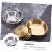 Ciieeo 6 Pcs Dish Soy Sauce Bowl Stainless Steel Household 7X7X2CMx3pcs Silverx3pcs - Buy Online on GoSupps.com