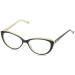 Sofia Vergara x Foster Grant Women's Sofia Cat-Eye Reading Glasses Black 3.5 x