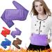 Hot Water Bag Rubber with Plush Waist Warmer Cover - Portable Hand & Waist Comfort - K8R1 - Buy Online on GoSupps.com