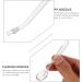 Heallily 4Pcs Water Flosser Replacement Tips - Dental Cleaner Tool Kit (White) - Buy Online on GoSupps.com