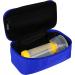 Beautyflier Travel Carrying Case for Portable Nebulizer Machine for Adults and Kids Thicken Asthma Inhaler Holder Carrying Bag for Kids Spacer for Inhaler Masks Protective Asthma Travel Bag Case only Blue