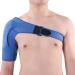 Estink Shoulder Support for Men Women Adjustable Neoprene Breathable Shoulder Sleeve Brace Compression Shoulder Support Brace Punched Shoulder Protector Fits Right or Left Shoulder