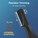Upgraded Eyebrow Trimmer - Precision Facial Hair Trimmer for Men | Painless Electric Razor with Comb for Peach-Fuzz | Battery-Operated  - Buy Online on GoSupps.com