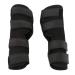 2PCS Dog Leg Brace Dogs foreleg/Rear Legs Surgical Injury Wound Protector Hock Joint Wraps Kneecap for Injuries Sprains Arthritis (Black L)