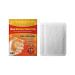 Pack with 2/20 pieces of box practical portable self -heating pads winter warm pastes handfoot warmer heat pillow cold festival comfortable and soft 2 pieces.