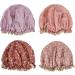 Shop Fororeh Waterproof Shower Hood for Women - 4PCS Reusable Elastic Caps for Spa & Salon - Buy Online on GoSupps.com