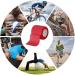 Sports Tape for Athletes - Non-Sticky Easy to Tear First Aid Injury Wrap for Fingers Ankles and Wrists - 1.97in x 14.75ft - Red - Buy Online on GoSupps.com