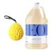 Liquid Hand Soap Refills | Bundled With Bath Sponge - French Lavender Liquid Hand Soap Refill Gentle & Nourishing With Organic Ingredients Versatile & Soothing Pack Of 1