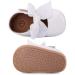 LACOFIA Baby Girls Anti-Slip First Walking Shoes | Infant Bowknot Mary Jane Princess Party Shoes | 3-6 Months | White - Buy Online on GoSupps.com