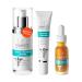 MD Complete Wrinkle Radiance Trio by Dr. Brian Zelickson | Anti-Aging Skincare with Retinol Vitamin C Peptides & Hyaluronic Acid - Shop Internationally - Buy Online on GoSupps.com