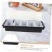 Alipis Box Dog Fruit Box Food Tray Sectional Food Serving Containers Dry Fruit Container Dried Fruit Plate 49.5X15.5X9CM Black - Buy Online on GoSupps.com