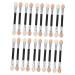 Baluue 30pcs Eye Shadow Stick Eyeshadow Sponge Brush Sponge Eyeshadow Brushes Eye Mascara Double Emulsion