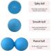 PROTONE Light Red Lacrosse Ball - Trigger Point Massage & Physiotherapy Tool for Crossfit Recovery - Buy Online on GoSupps.com