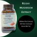 Barlowe's Herbal Elixirs Reishi Mushroom Extract Supplement | Red Reishi | Ganoderma Lucidum |30% Polysaccharides| 6% Triterpenes | 500mg | 60 Veggie Capsules - Buy Online on GoSupps.com