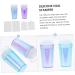 IMIKEYA 2 Sets Nail Stamp Girls Suit Nail Art Stencils Pro Tools Silicone Manicure Art Stamper Gel for Nails Manicure Kit Jelly Stamper Clear Fully Transparent Silica Gel Aurora 6.5X3X3CM Purple Blue - Buy Online on GoSupps.com