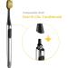 Oral-B Clic Extra Soft Black Replacement Brush Heads - 4 Count Yellow - Buy Online on GoSupps.com