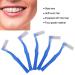 Interdental Toothbrush 20 Pack - L-Shaped Brush for Hair Stain Removal (0.7mm) | Buy Internationally - Buy Online on GoSupps.com