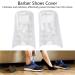 Barber Shoes Cover - Hair Proof & Transparent Protection for Stylists | Hair Salon Essential - Buy Online on GoSupps.com
